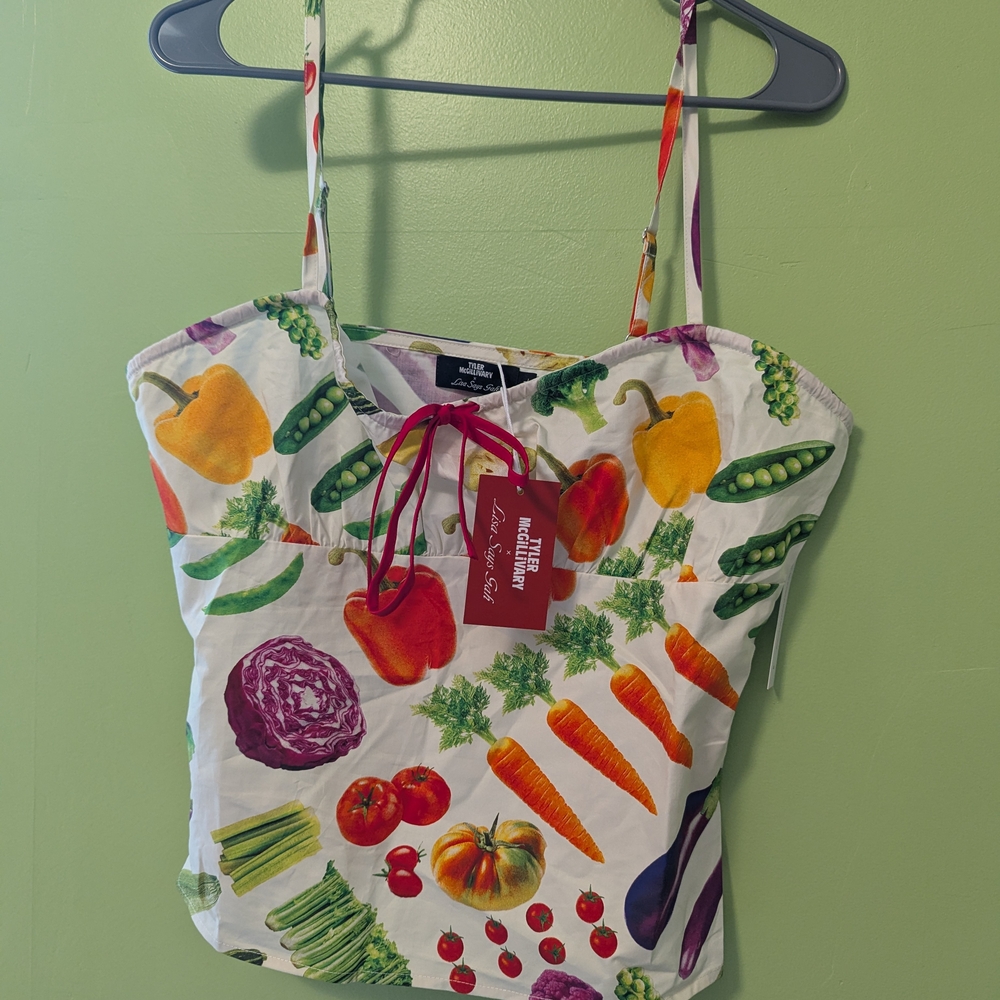 Lisa Says Gah x Tyler McGillivary Veggie Tank Top - Picture 2 of 3